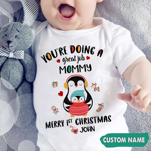 Personalized Gift For Mommy You Are Doing A Great Job Baby Onesie - PP - AV2410223