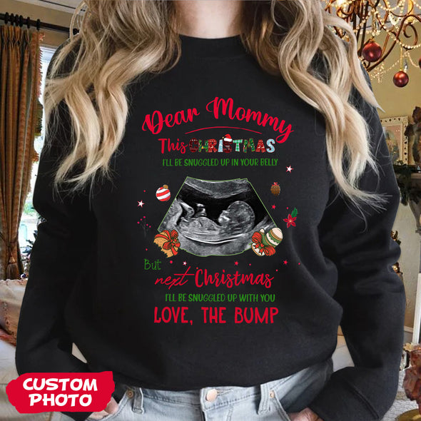 Personalized Gift For Future Mommy I'll Snuggled Up In Your Belly T-shirt, Hoodie, Sweatshirt PP-AV2311221