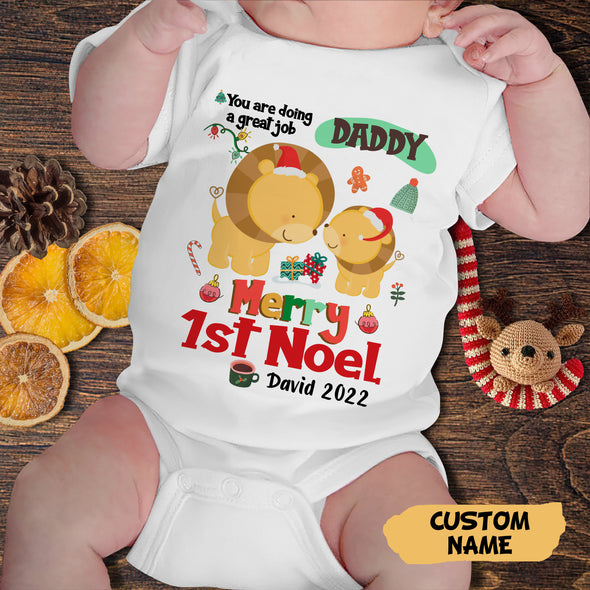 Personalized Gift For Daddy You Are Doing A Great Job Baby Onesie - PP - AV2710224-1