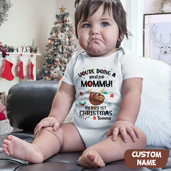 Personalized Gift For Mommy You Are Doing A Great Job Baby Onesie PP - AV14112213