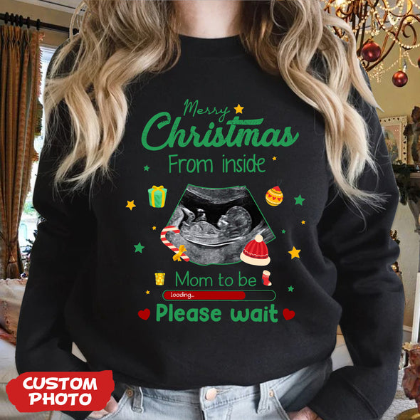 Personalized Gift For Future Mom Merry Christmas T-shirt, Hoodie, Sweatshirt PP-AV2211226