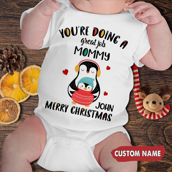 Personalized Gift For Mommy You Are Doing A Great Job Baby Onesie - PP - AV0710221