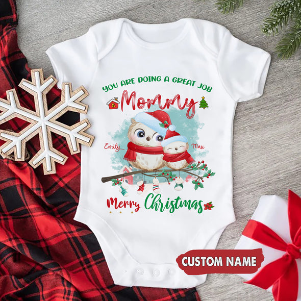 Personalized Gift For Mommy You Are Doing A Great Job Baby Onesie - PP - AV0310223