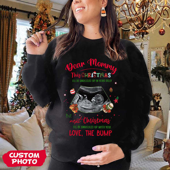 Personalized Gift For Future Mommy I'll Snuggled Up In Your Belly T-shirt, Hoodie, Sweatshirt PP-AV2311221