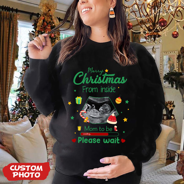 Personalized Gift For Future Mom Merry Christmas T-shirt, Hoodie, Sweatshirt PP-AV2211226