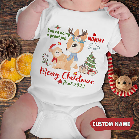 Personalized Gift For Mommy You Are Doing A Great Job Baby Onesie - PP - AV0610221