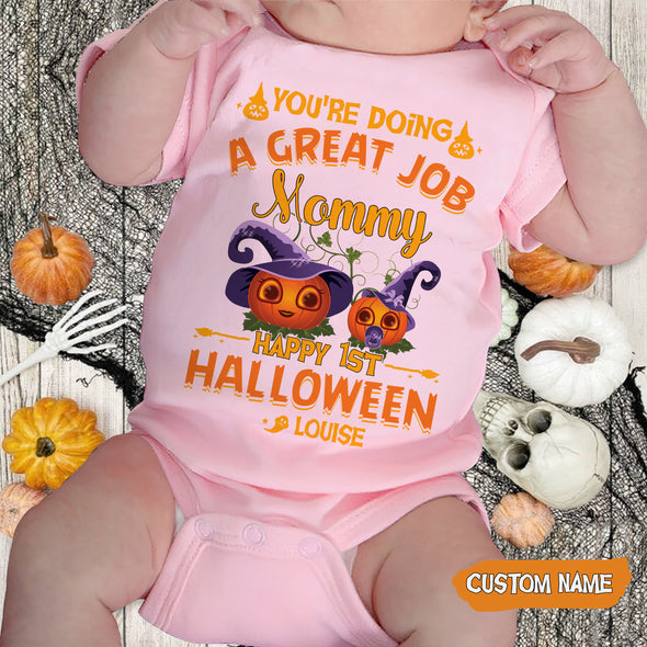 Personalized Gift For Mommy Happy 1st Halloween Onesie - AD-AV2609227