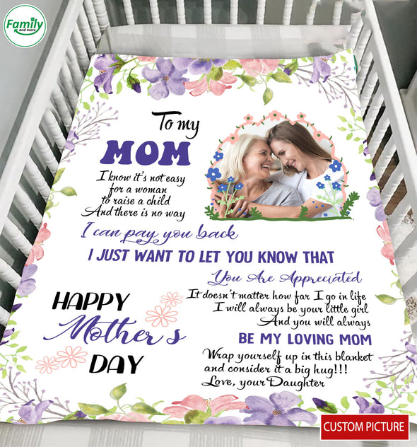 Personalized Gift For Future Mummy I Just Want You To Know That You Are Appreciated Blanket - PP - LT0903221