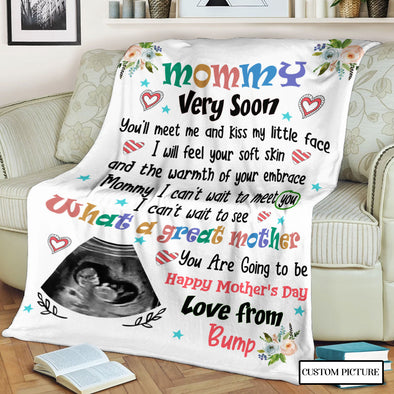 Personalized Gift For Future Mommy I Will Feel Your Soft Skin And The Warmth Of Embrace Blanket - PP - LT2903221