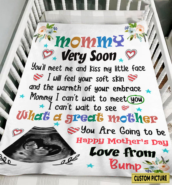 Personalized Gift For Future Mommy I Will Feel Your Soft Skin And The Warmth Of Embrace Blanket - PP - LT2903221