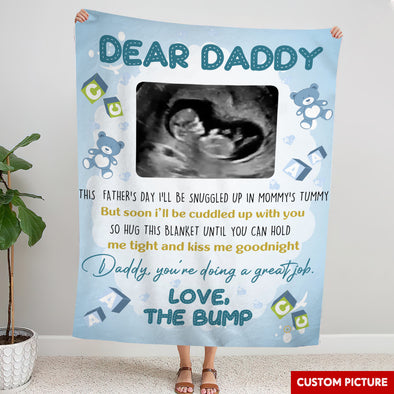 Personalized Gift For Future Daddy You Are Doing A Great Job Blanket - PP - LT1305222