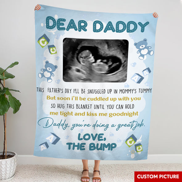 Personalized Gift For Future Daddy You Are Doing A Great Job Blanket - PP - LT1305222