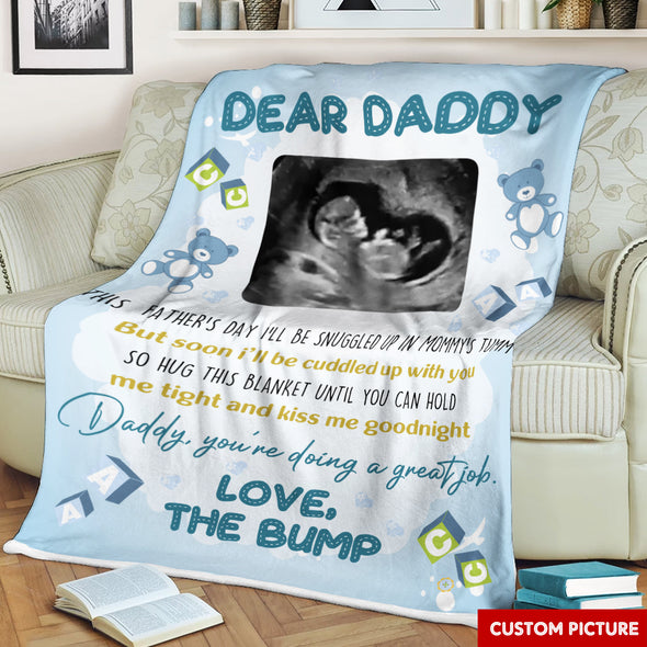 Personalized Gift For Future Daddy You Are Doing A Great Job Blanket - PP - LT1305222