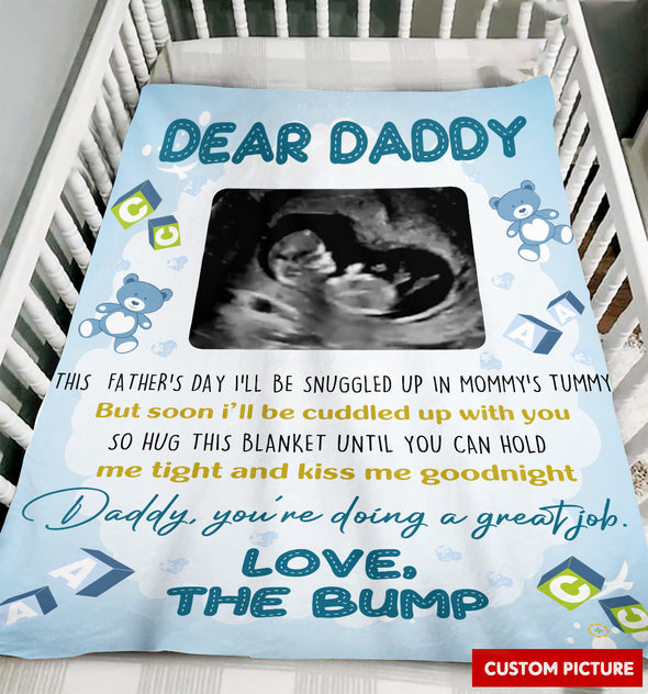 Personalized Gift For Future Daddy You Are Doing A Great Job Blanket - PP - LT1305222