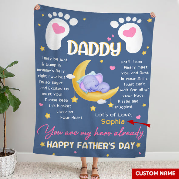 Gift For Daddy You Are My Hero Already Blanket - PP - LT2504222