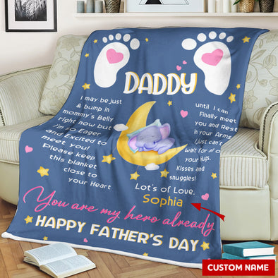 Gift For Daddy You Are My Hero Already Blanket - PP - LT2504222