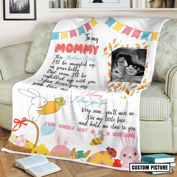 Personalized Gift For Future Mommy I Can Hear You Say You Love My Blanket - PP - LT0404222