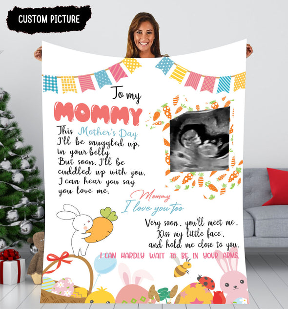 Personalized Gift For Future Mommy I Can Hear You Say You Love My Blanket - PP - LT0404222