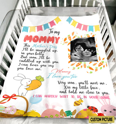 Personalized Gift For Future Mommy I Can Hear You Say You Love My Blanket - PP - LT0404222