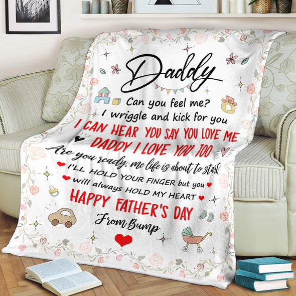 Gift For Future Daddy I Love You Too Me Blanket - PP - LT0505223