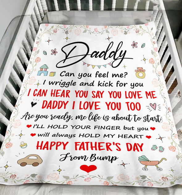 Gift For Future Daddy I Love You Too Me Blanket - PP - LT0505223