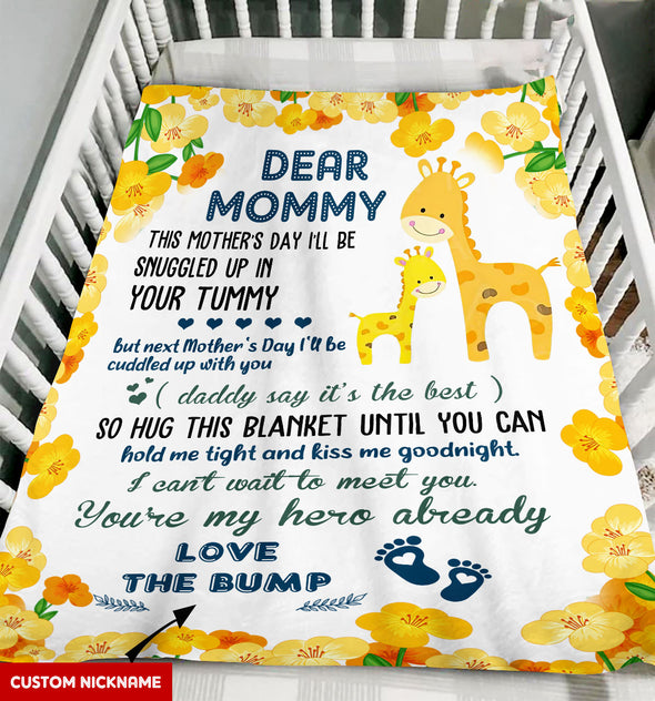 Gift For Future Mommy You're My Hero Already Blanket - PP - LT0804225