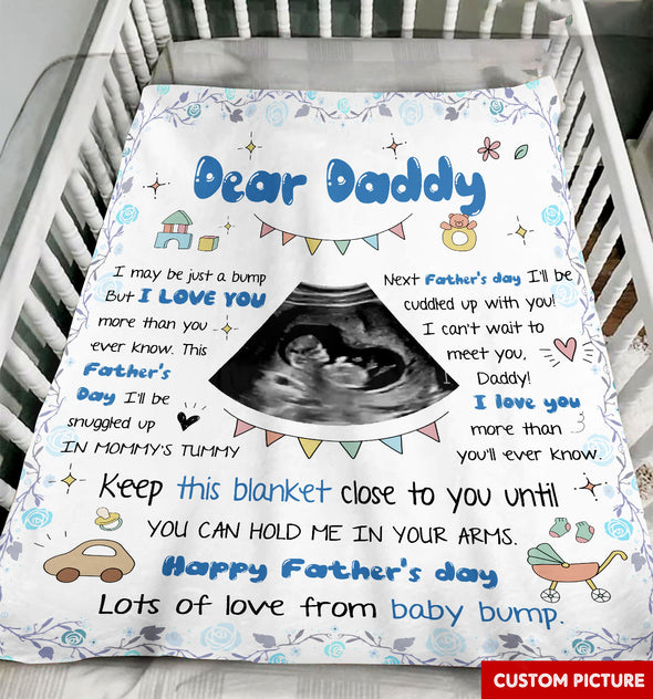 Personalized Gift For Future Daddy I Love You More Than You''ll Ever Know Blanket - PP - LT1805221