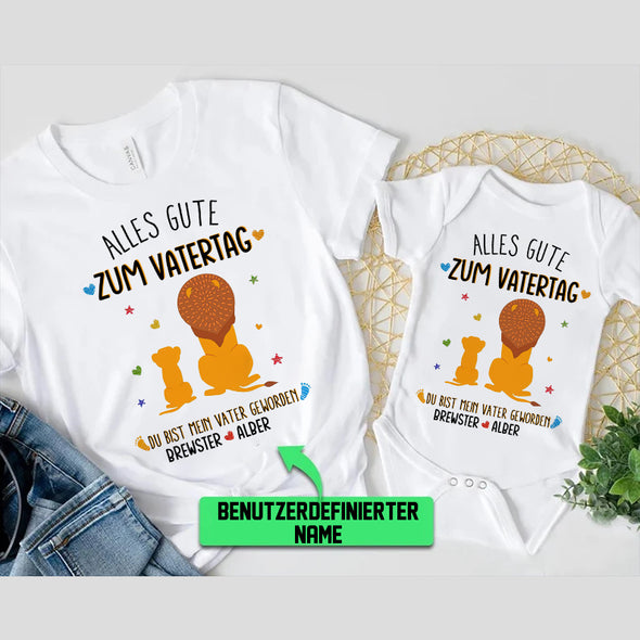 Geschenk Für Papa Ales Gute Zum Vatertag Baby Onesie - PP - LT2304223