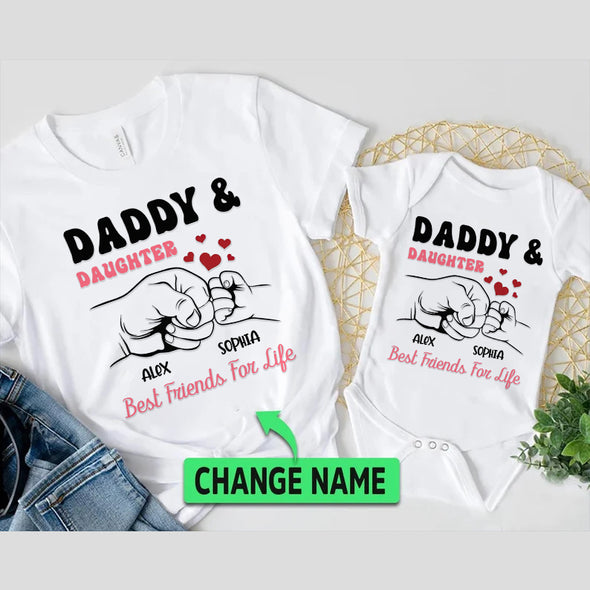 Gift For Father's Day Best Friend For Life Baby Onesie- PP - LT2604224