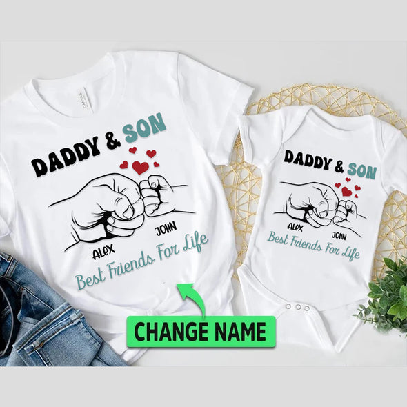 Gift For Father's Day Best Friend For Life Baby Onesie- PP - LT2604224