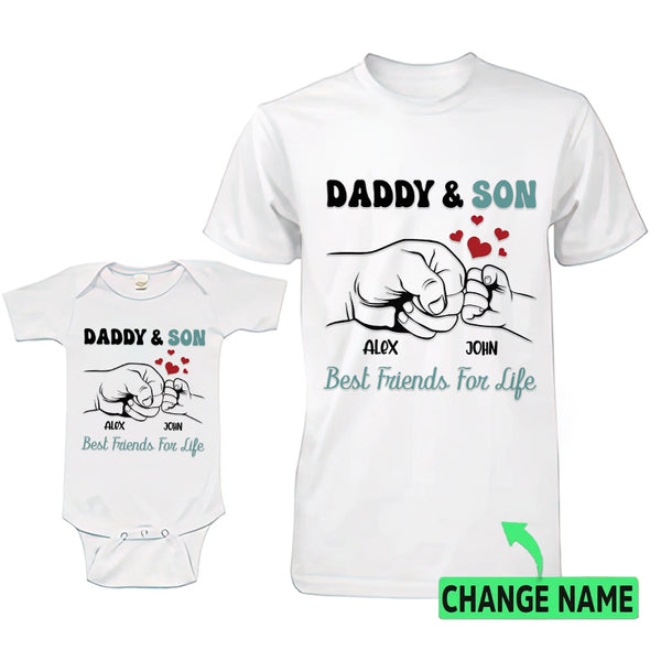 Gift For Father's Day Best Friend For Life Baby Onesie- PP - LT2604224