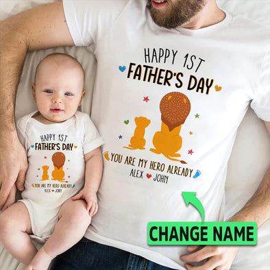 Gift For Father's Day You Are My Hero Already Baby Onesie - PP - LT0605221