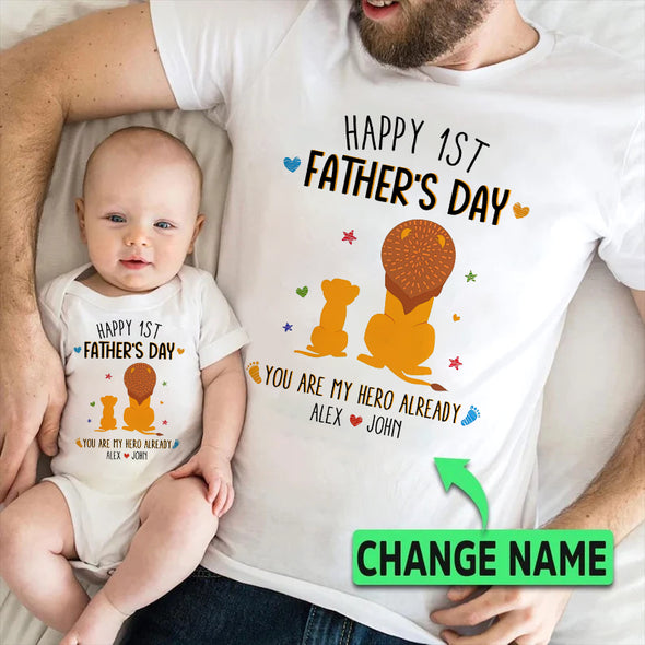 Gift For Father's Day You Are My Hero Already Baby Onesie - PP - LT0605221