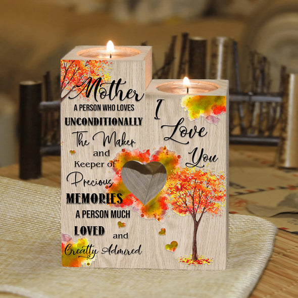 Gift For Mother I Love You Candle Holder - pp