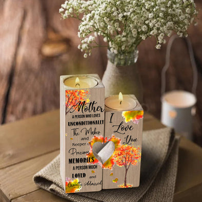 Gift For Mother I Love You Candle Holder - pp