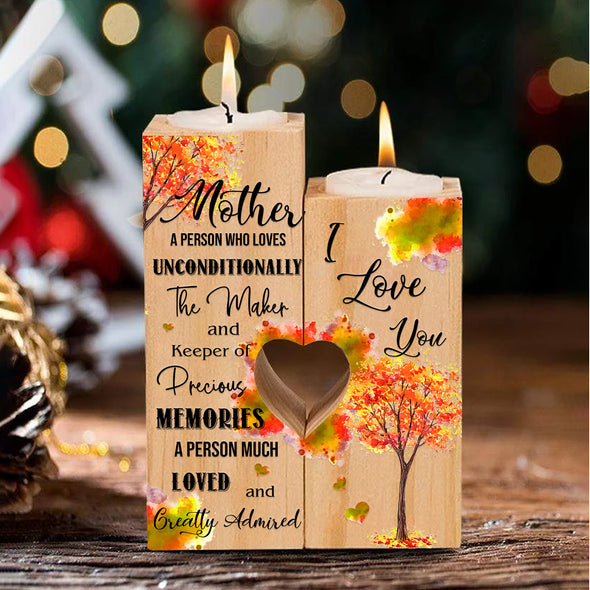 Gift For Mother I Love You Candle Holder - pp