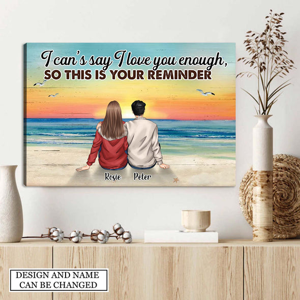 Personalized Gift For Couple So This Is Your Reminder Canvas NT-HB512223