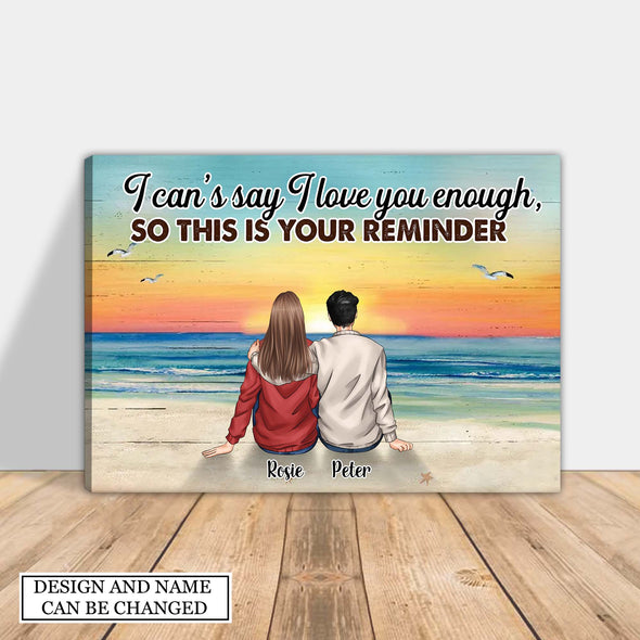 Personalized Gift For Couple So This Is Your Reminder Canvas NT-HB512223