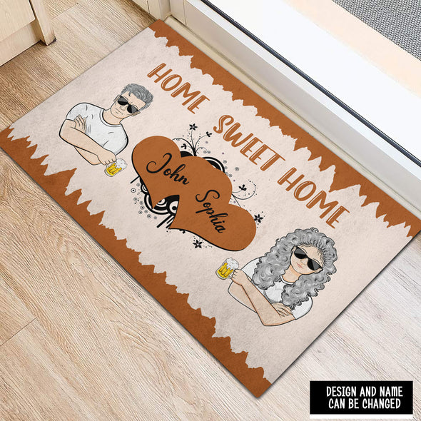 Gift For Couple Home Sweet Home Doormat - PP - LT1803225