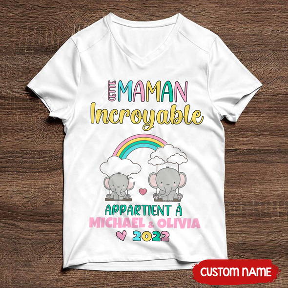 Cette Maman Incroyable T-Shirt - AD -  2704