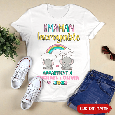 Cette Maman Incroyable T-Shirt - AD -  2704