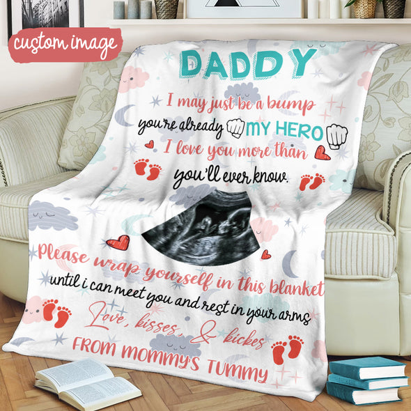 Personalized Gift For Future Daddy I Love You More Than You'll Ever Know Blanket - MC - TT0701222 1