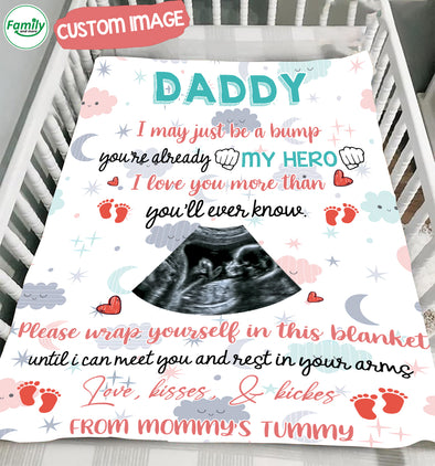 Personalized Gift For Future Daddy I Love You More Than You'll Ever Know Blanket - MC - TT0701222 1