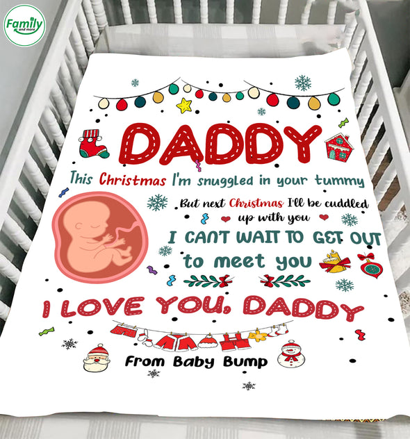 I Love You Daddy Blanket - PP - TT1511218 1