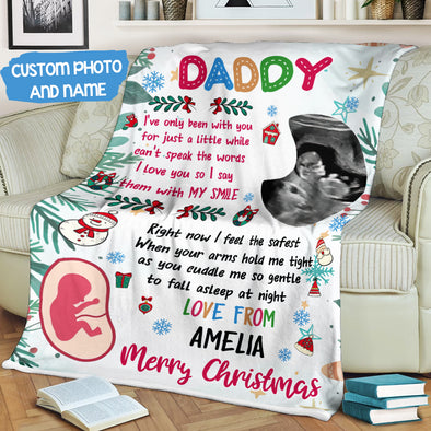 Personalized Gift For Future Daddy I've Only Been With You Blanket - MC - TT17112111 1
