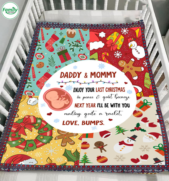 Next Year I'll Be With You Making Quite A Racket Blanket - MC - TT1011214