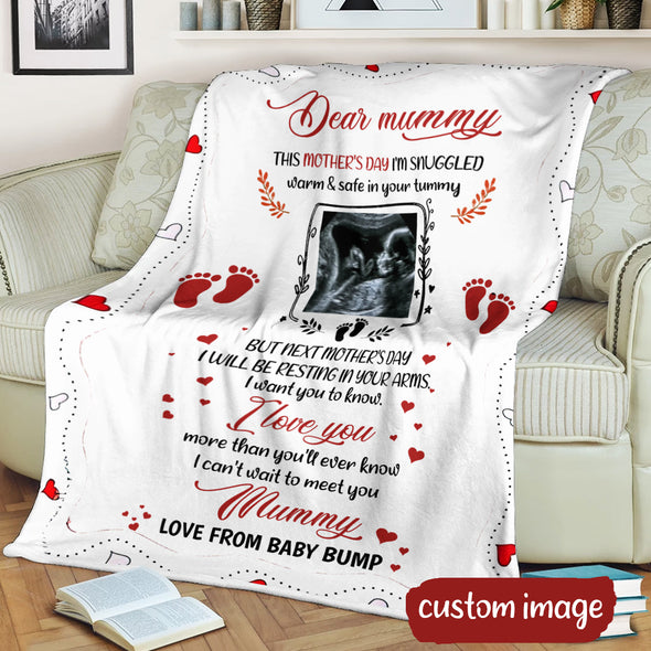 Personalized Gift For Future Mummy I Want You To Know I Love You More Than You'll Ever Know Blanket - MC - TT09022225