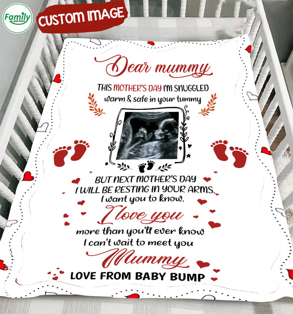 Personalized Gift For Future Mummy I Want You To Know I Love You More Than You'll Ever Know Blanket - MC - TT09022225