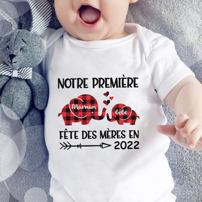 Notre Première Baby Onesie - AD - 0204