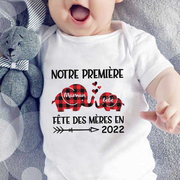 Notre Première Baby Onesie - AD - 0204